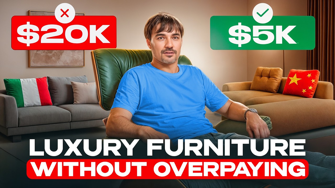TOP LUXURY BRANDS FURNITURE & Their Secret Chinese Alternatives! | Shocking Furniture Tour