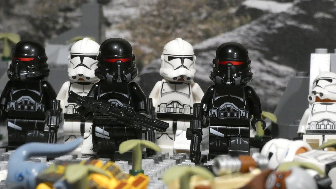 Fallen Order the Great Jedi Purge LEGO Star Wars stop motion