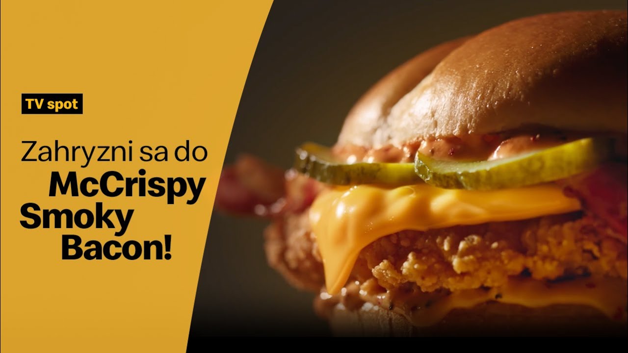 Zahryzni sa do McCrispy Smoky Bacon!