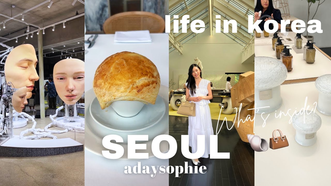 🇰🇷 seoul vlog ✨ shopping, gentle monster, healthy body | What's in my bag? 👜
