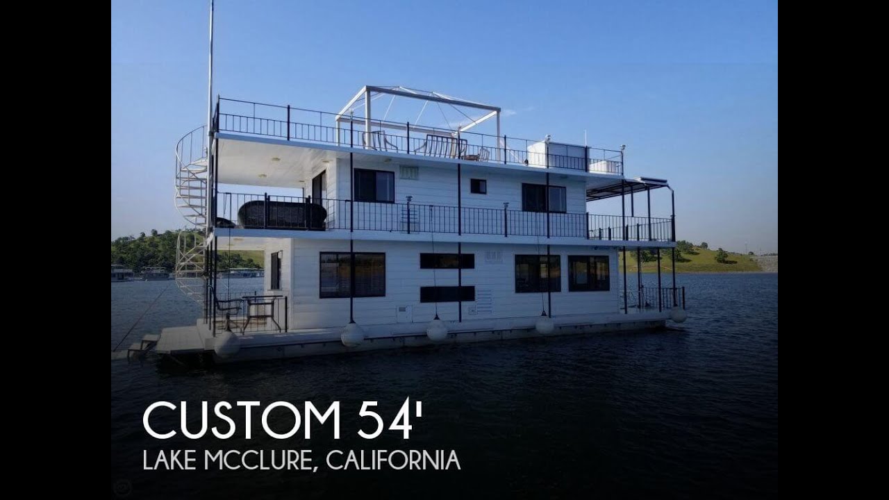 [UNAVAILABLE] Used 2006 Custom 20 x 54 Lake McClure 2-story Houseboat in Lake Mcclure, California