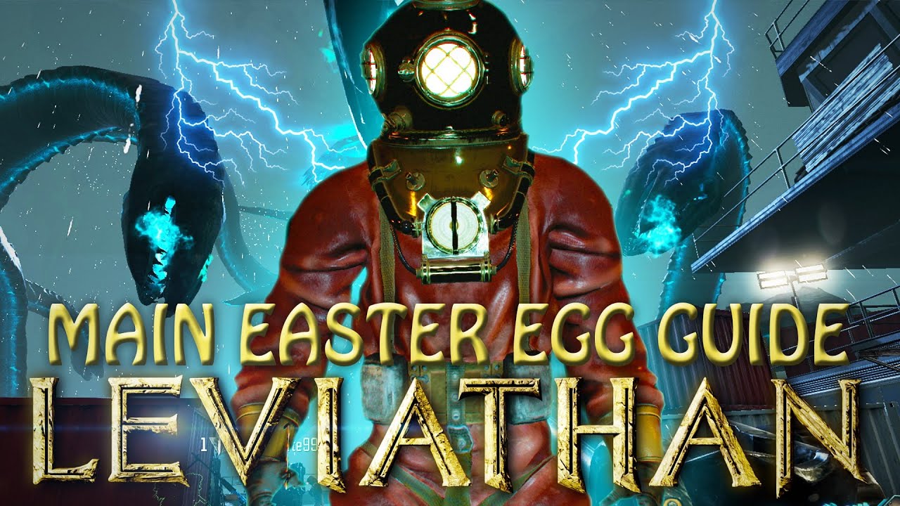 LEVIATHAN FULL MAIN EASTER EGG GUIDE! (All Steps Solo/Co-Op - Black Ops 3 Custom Zombies)