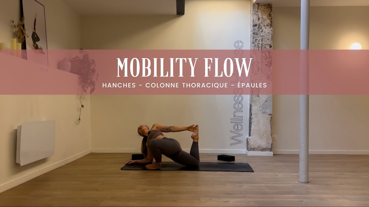 60Min. Vinyasa Intermédiaire - Mobilité des Hanches, Épaules et Colonne Thoracique