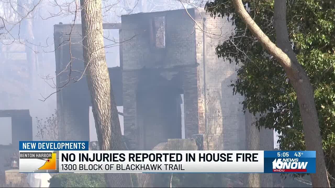 Family displaced after fire destroys home in Berrien County