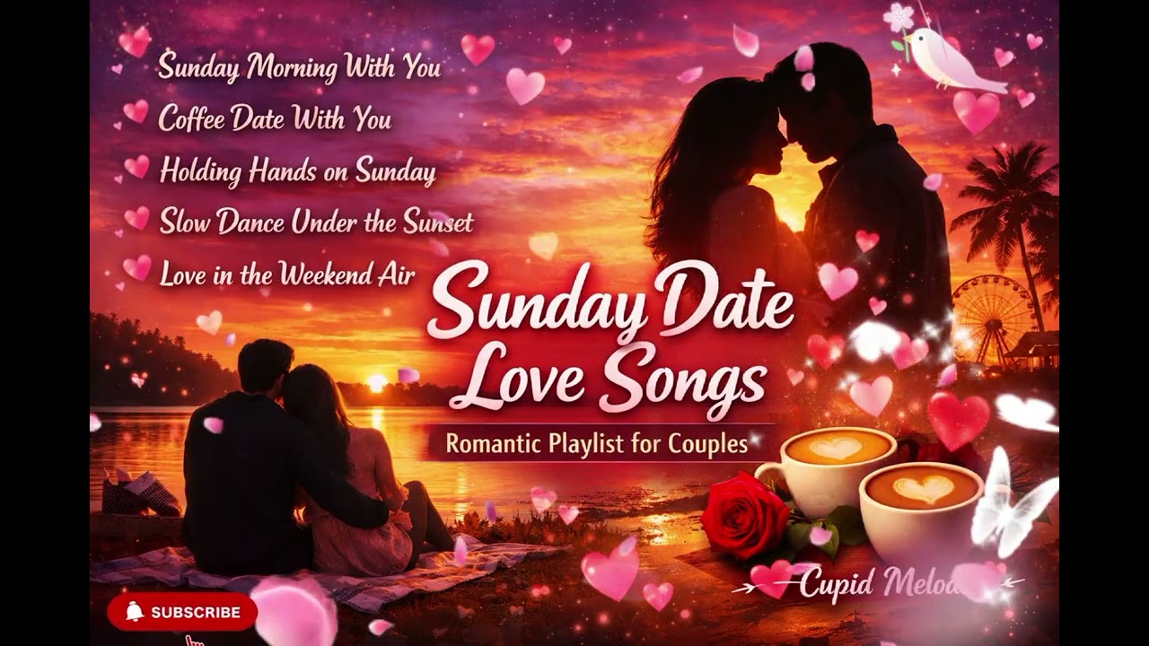 Sunday Date Love Songs 🥰❣️💕 Romantic Playlist for Couples | Relaxing Love Music