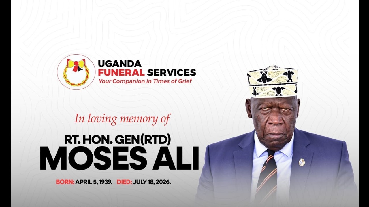 SPECIAL PARLIAMENT SESSION TO PAY TRIBUTE TO RT.HON.GEN (RTD) MOSES ALI  | 1939 - 2026.