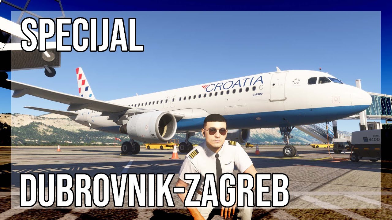 SPECIJAL ! | Croatia | A320| Dubrovnik - Zagreb | Microsoft Flight Simulator 2024