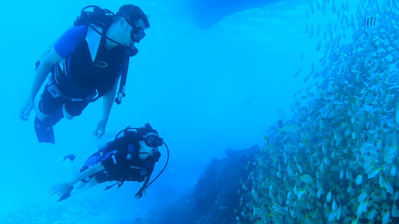 Plongée à 20m de profondeur en Egypte