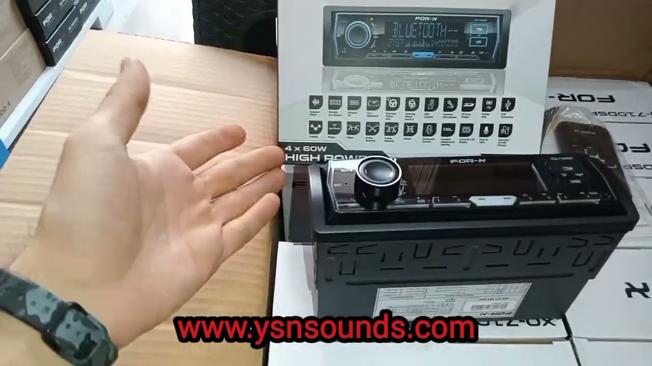 For-x 4 Amfi Çıkışlı 8 Kanal Teyp, For-x XQ-700DSP, For-x XQ-710DSP, For-x Profesyonel Tesisat Teybi