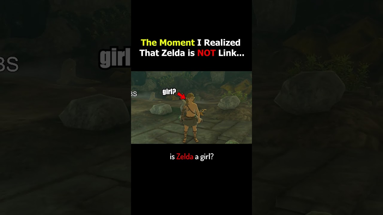 The Moment I Realized That Zelda is NOT Link...