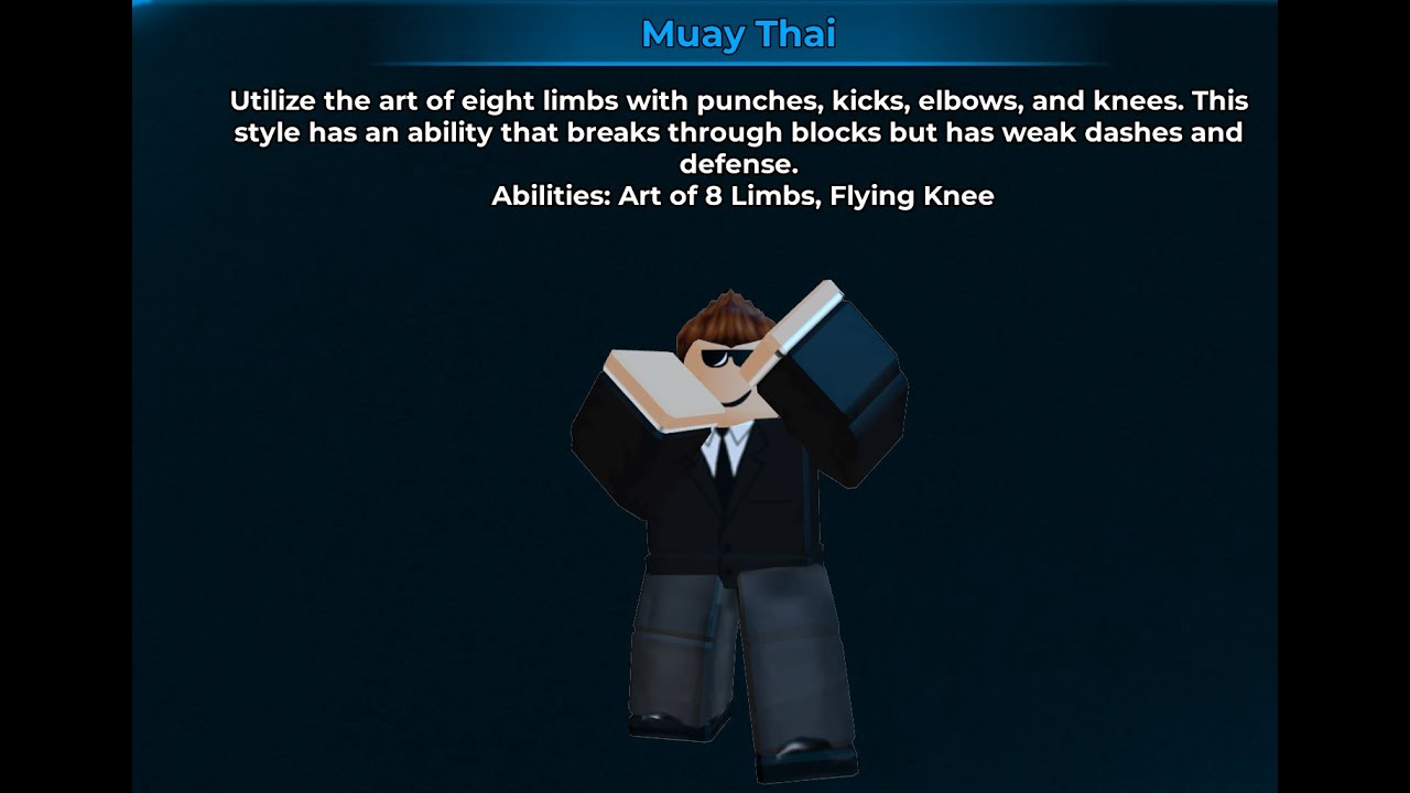 MMA Legends | Muay Thai Style Gameplay