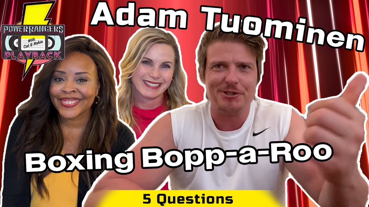 5 Questions with Adam Tuominen from Power Rangers Ninja Storm