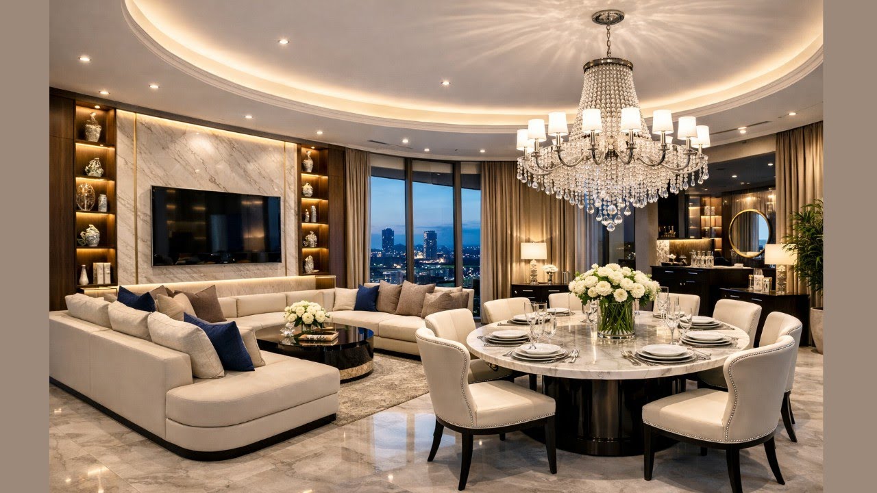 This Luxury Dining Room Interior Is Pure Elegance 😍✨ | Modern Home Design