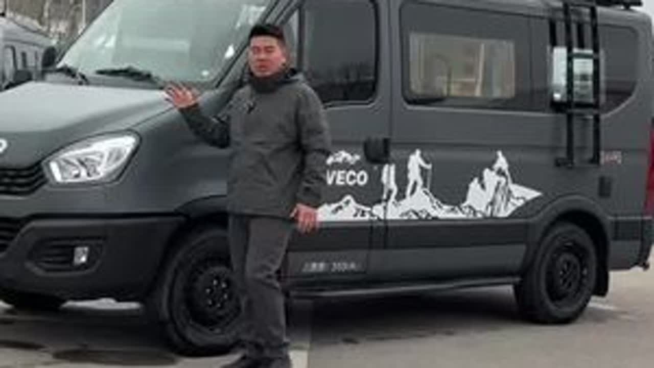 硬派带大梁宿营车 6000 公里实表一手车 原版原漆 带大梁 手慢无 正规宿营车手续#房车旅行 #二手房车#宿营车#露营车#依维柯欧胜