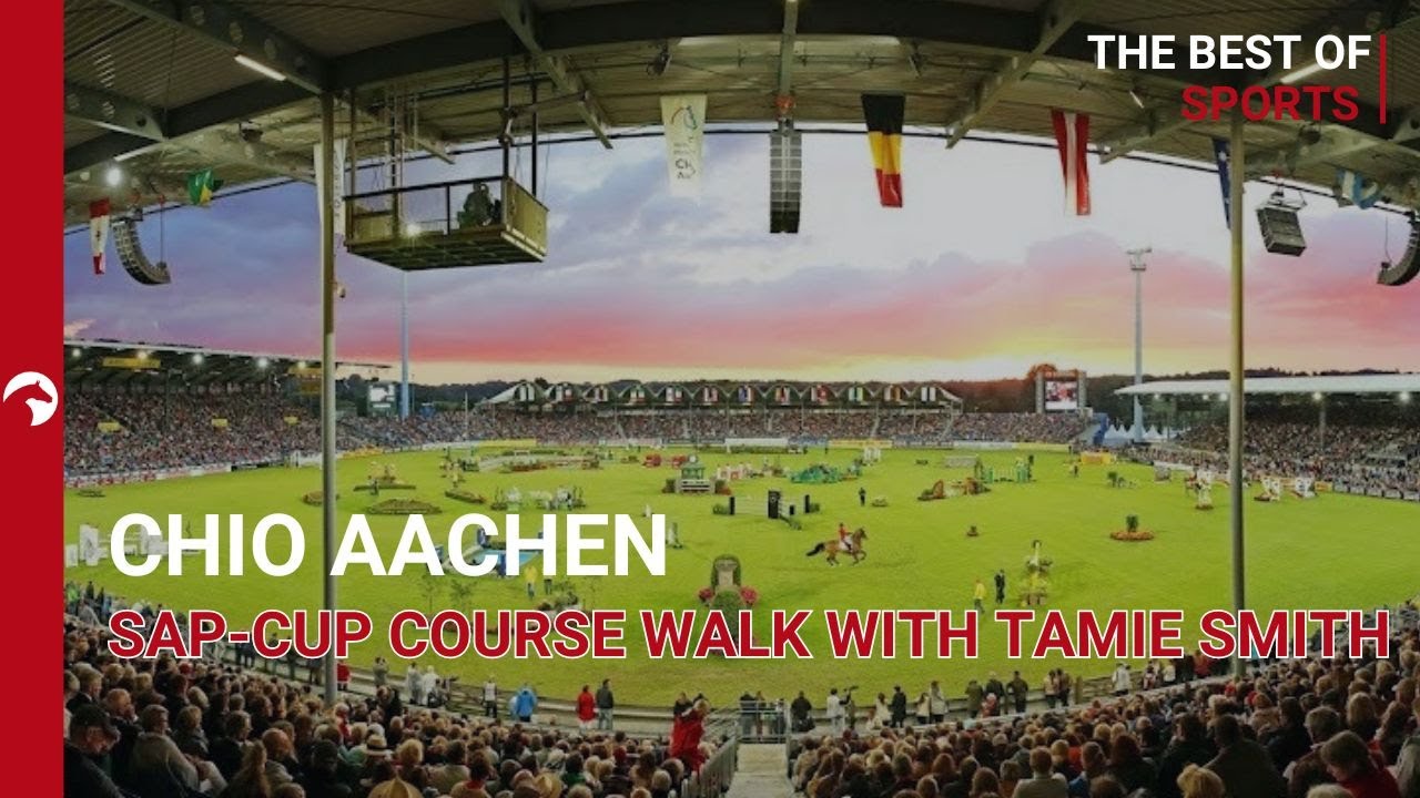 CHIO Aachen - SAP-Cup  - Walk the Cross-Country Course with Tamie Smith I ClipMyHorse.TV