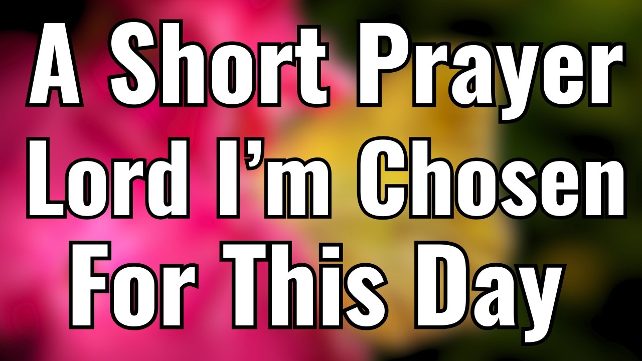 Lord, I pray For Blessing over My Life Today | A Short /morning Prayer To Thank God Today