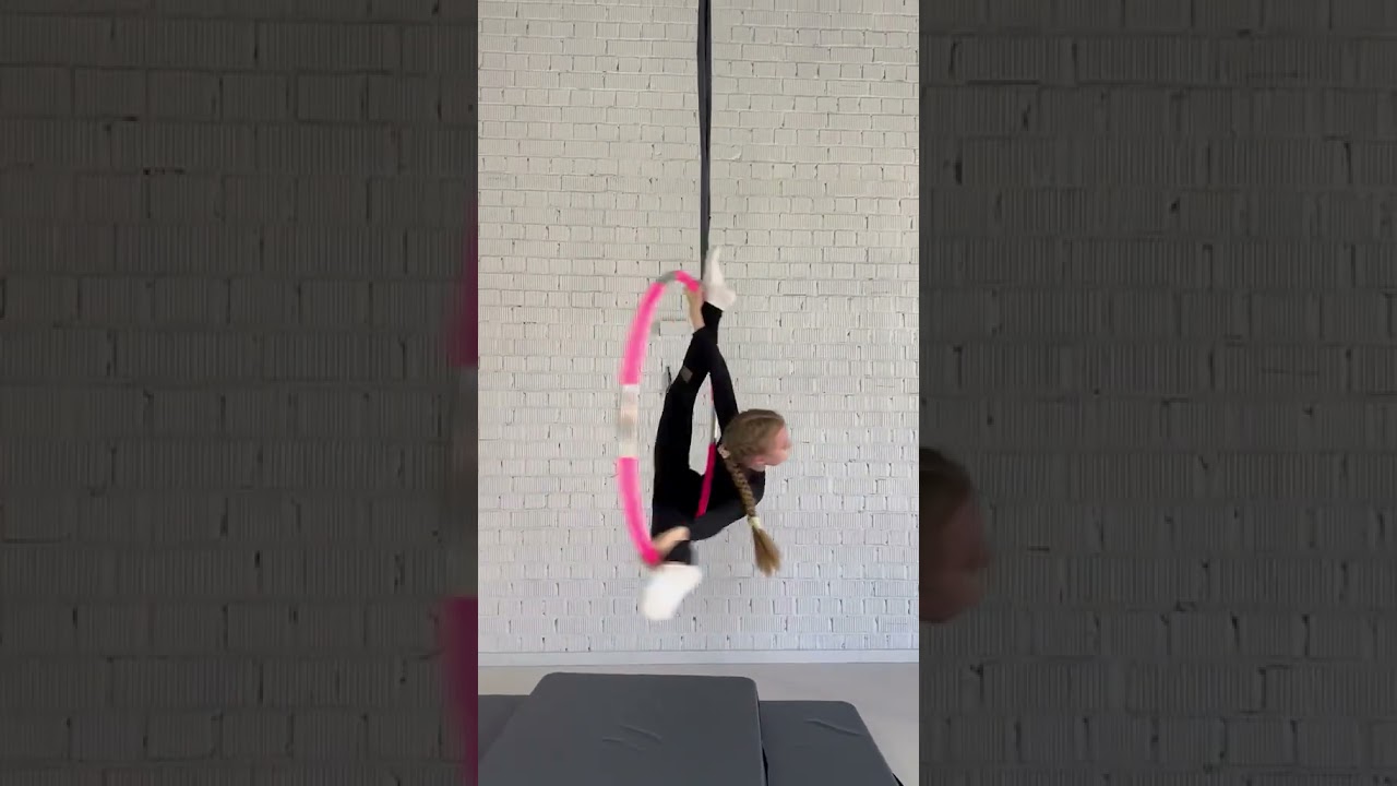 Unreal Aerial Hoop Skills! 💫 Flexibility & Strength in the Air #acrobatics