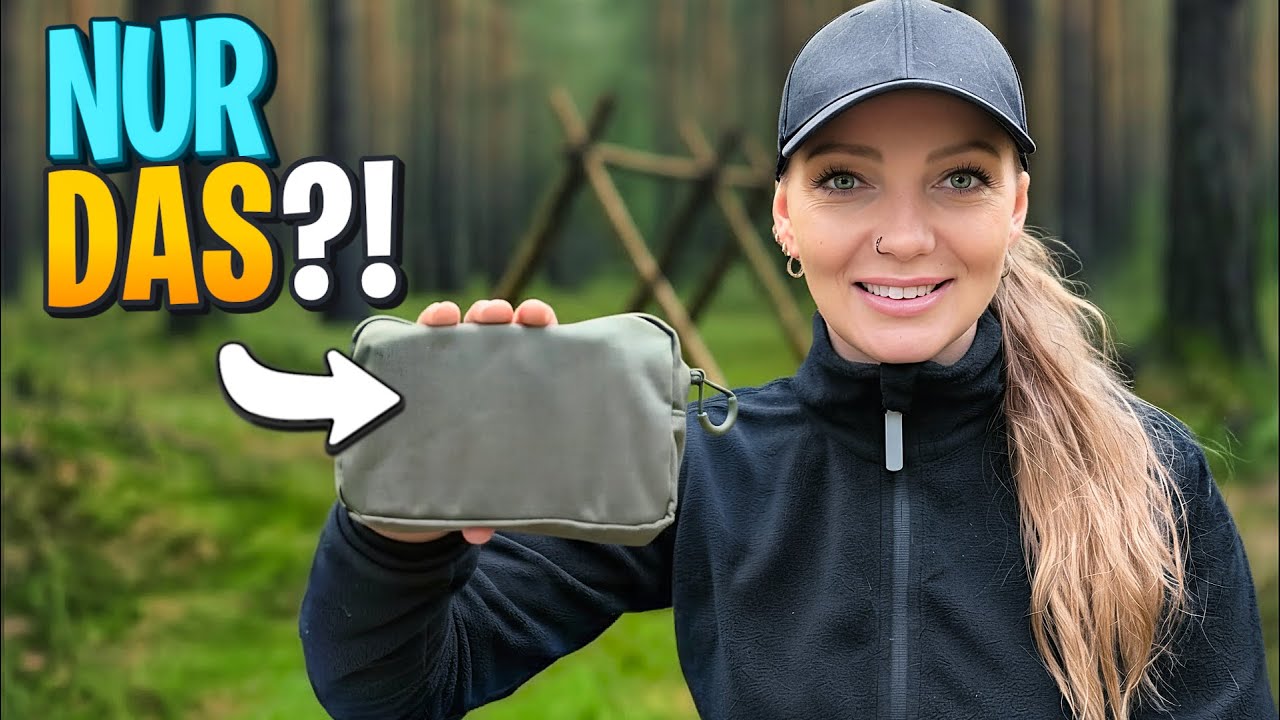 7 Mini-Tools: Hiermit bauen wir im Wald unseren Survival Unterschlupf!