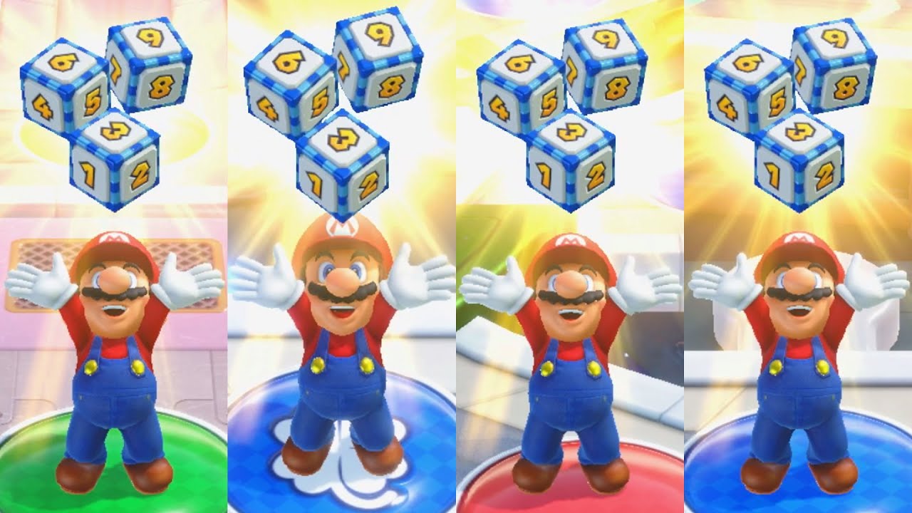 Mario Party Superstars but We ALWAYS USE a Triple Dice Block!!! [SPACE LAND!] *Bro vs Sis*