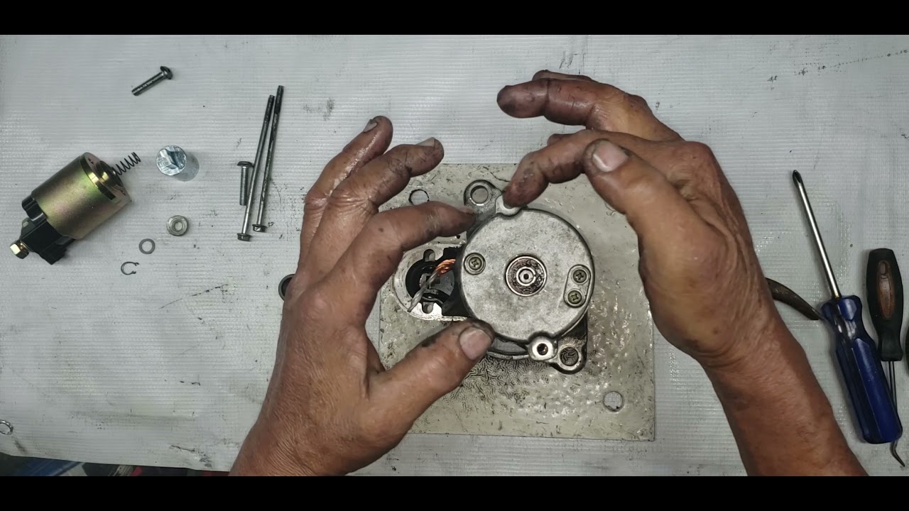 MOTOR DE ARRANQUE DE TOYOTA SIENNA. COMO. REPARARLA