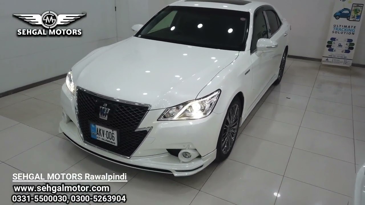 Toyota Crown ATHLETE S Hybrid 2014 Model, Expert | Detailed Review.