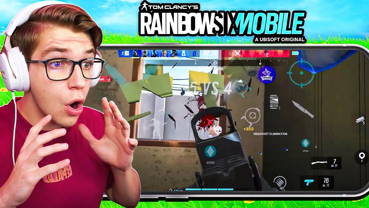 Rainbow Six Mobile PRO Gameplay is Insane...