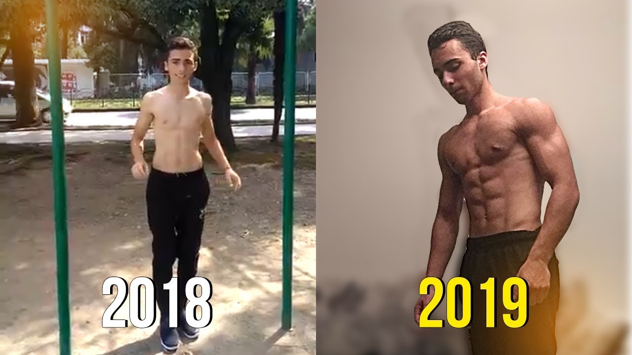 17 YEAR OLD Incredible 1 Year Calisthenics Body Transformation! - No Gym (Bodyweight Only)