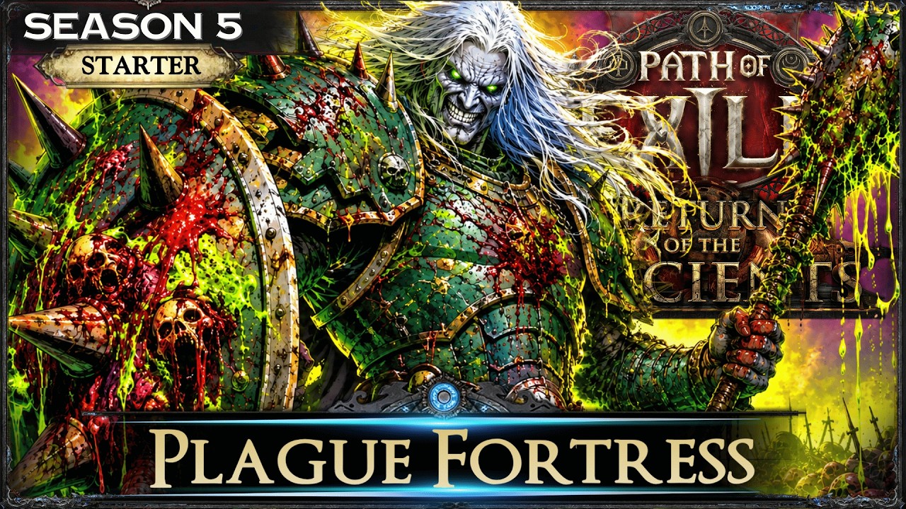 [0.5] PoE 2 OP LEAGUE STARTER - PLAGUE FORTRESS - RETURN OF THE ANCIENTS - PoE 2 Builds