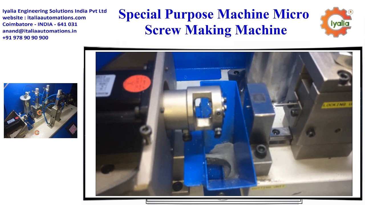 Micro Screw Making Machine