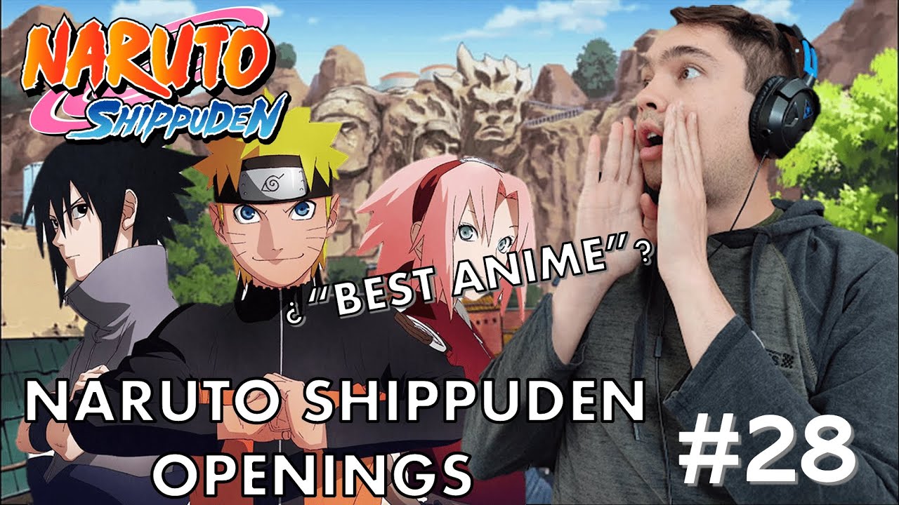 Non anime fan reacts to NARUTO SHIPPUDEN Openings for the first time