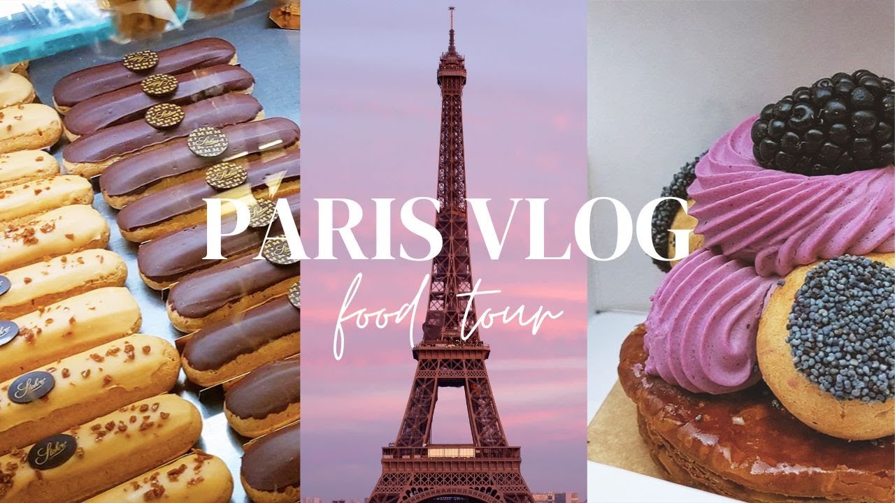 PARIS VLOG: Bakery, pastry and dessert tour in Rue Montorgueil | Stohrer, Odette, Amorino, & more