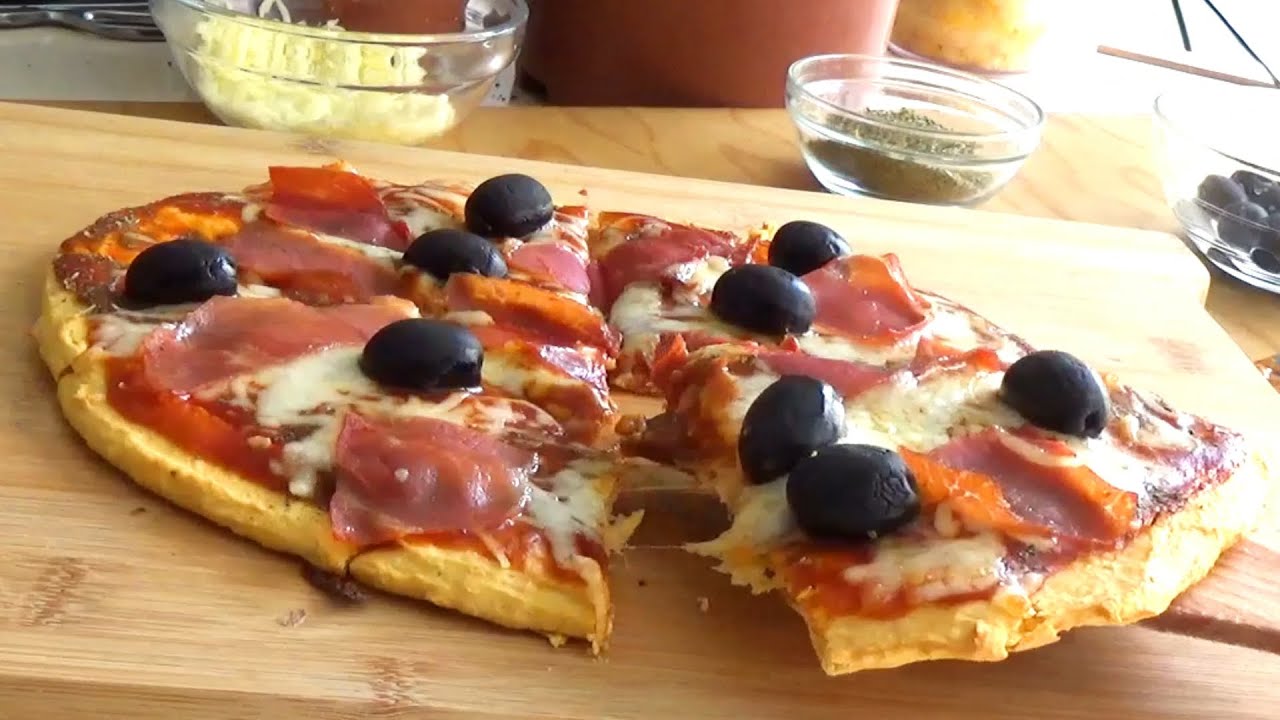 DELICIOSA PIZZA de GARBANZOS no creerás lo FÁCIL que es