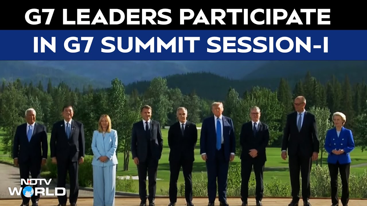 G7 Summit LIVE | G7 Summit News | Donald Trump | Zelenskyy | World Leaders Attend G7 Leaders' Summit
