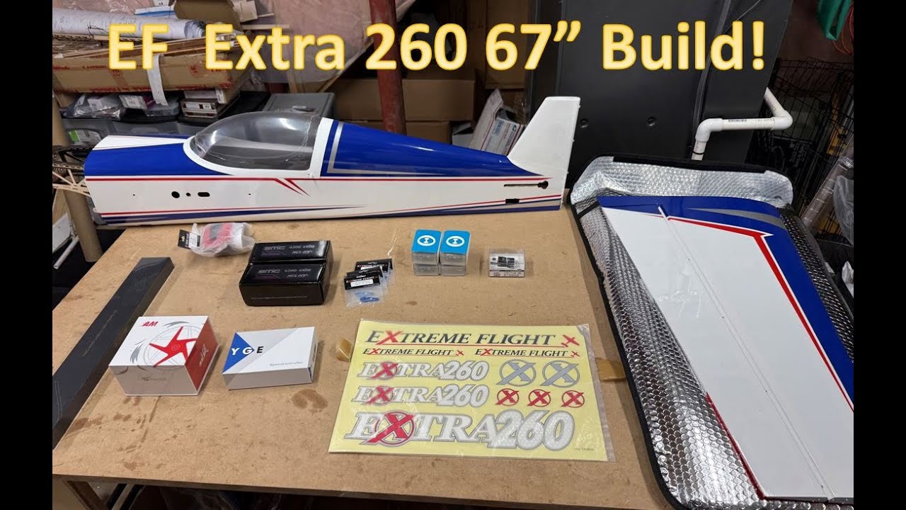 Extreme Flight 67inch Extra 260 build
