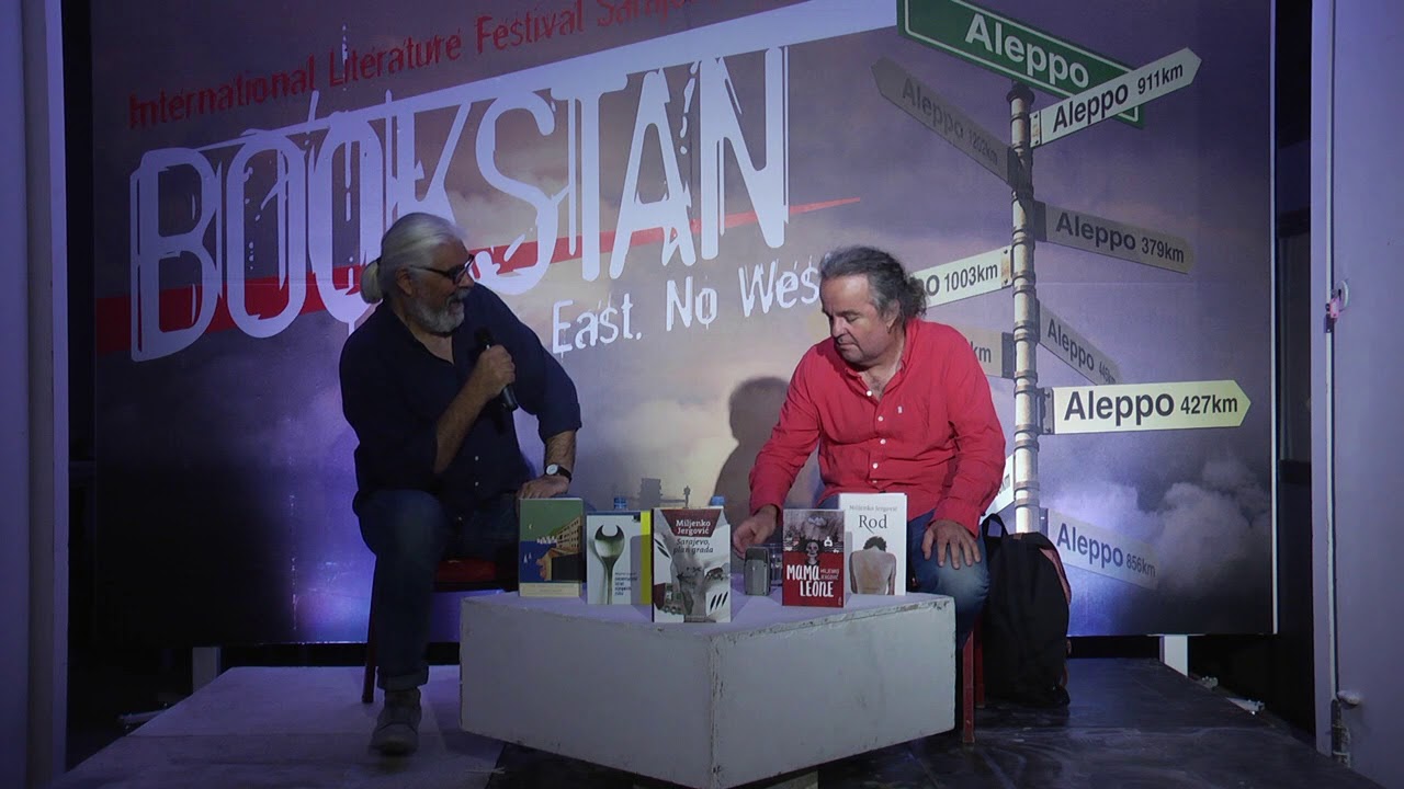 Bookstan 2018: MILJENKO JERGOVIĆ in conversation with Gorčin Stojanović