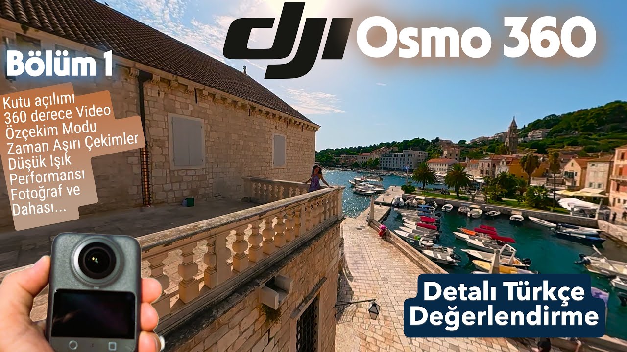 DJI Osmo 360 İncelemesi: 360° Dünyasında Yeni Kral mı? Bölüm 1