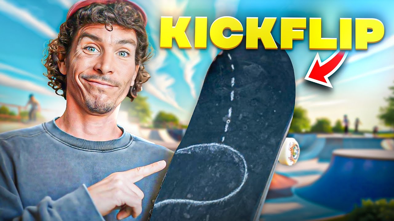 Apprendre KICKFLIP facilement !