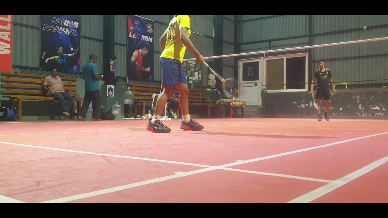 Deveshe VS Eric James Training Match Badminton ( My Review)