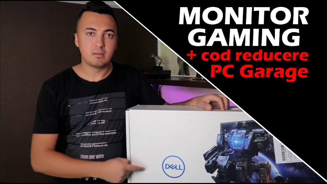 Monitor GAMING Dell G2724D + cod REDUCERE PCGarage.ro 💰