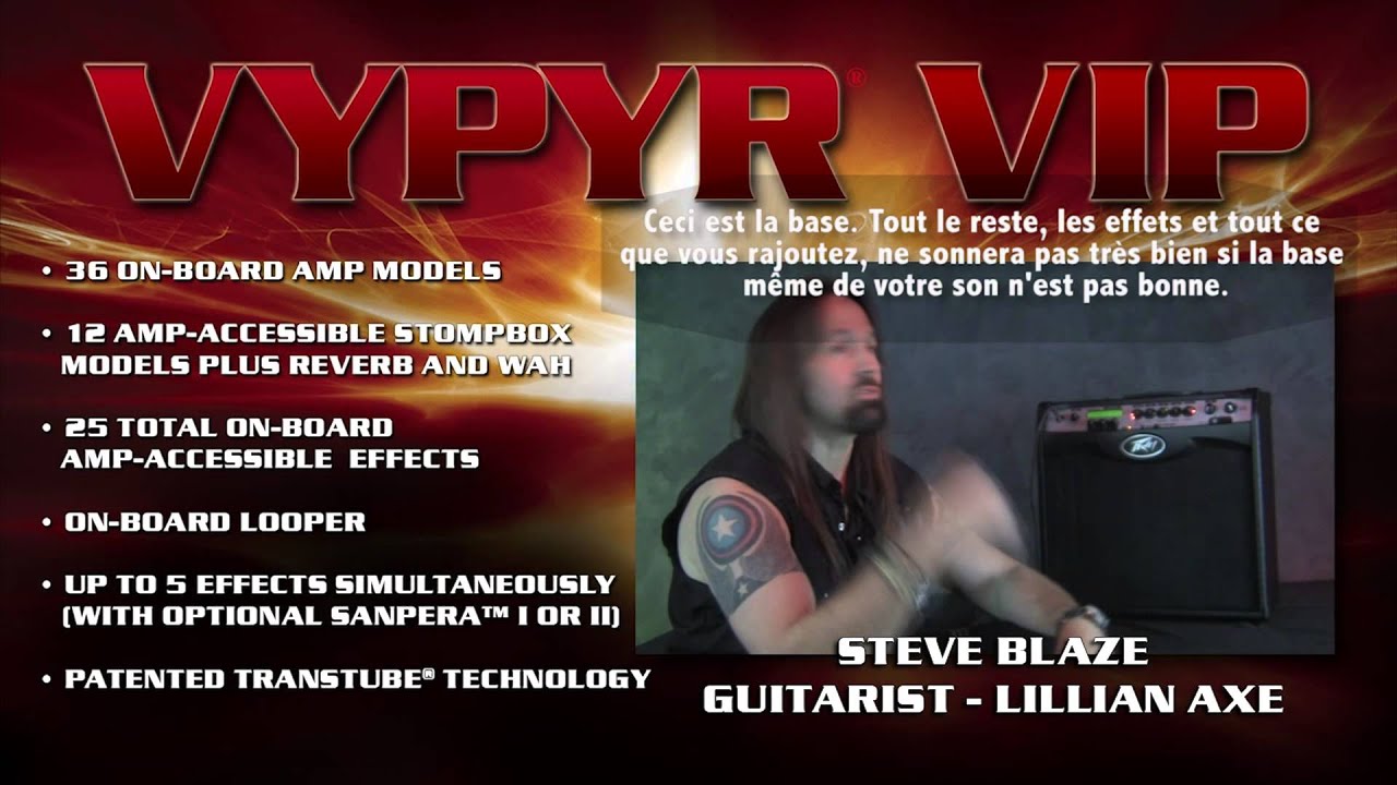 Peavey Vypyr VIP (Vue Globale)