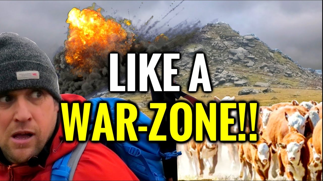 ВЫСТРЕЛЫ И БЕГУЩИЙ СКОТ!!! УЖАСАЮЩИЙ ПОХОД ПО БОДМИН-МУРУ!