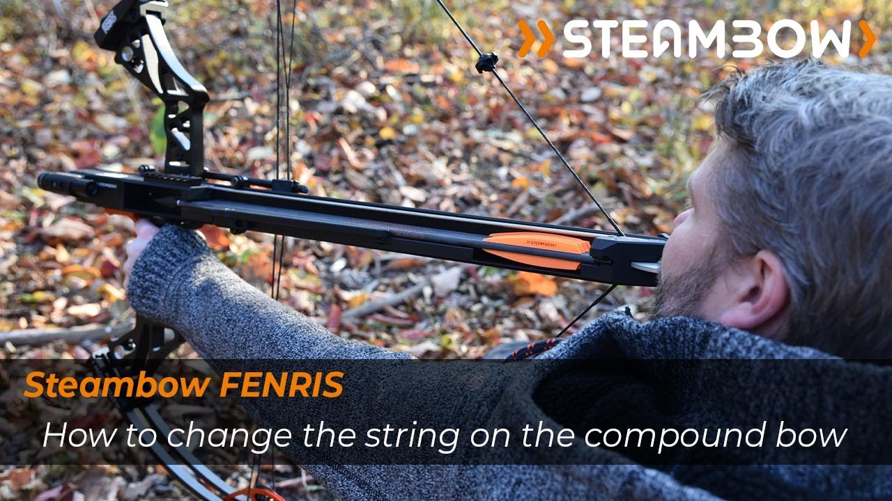 How to change the string on Steambow’s M1 compound, using the FENRIS bow magazine