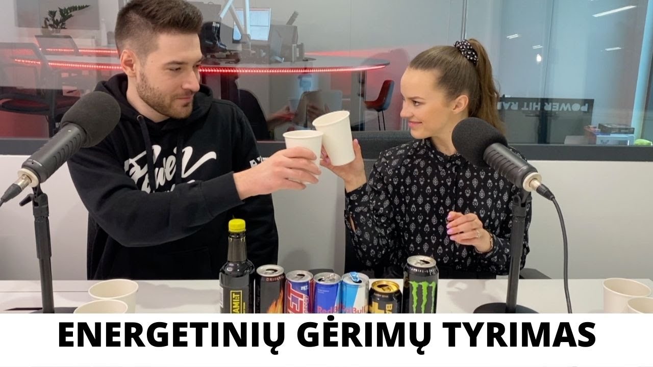 Energetinių gėrimų tyrimas: kuris skaniausias? (N-18)