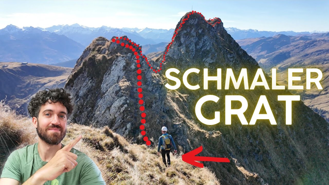 Schmale GRASGRATE spannende Pfade | KLEINER RETTENSTEIN | Grat&uuml;berschreitung | T5-, UIAA II Bergtour