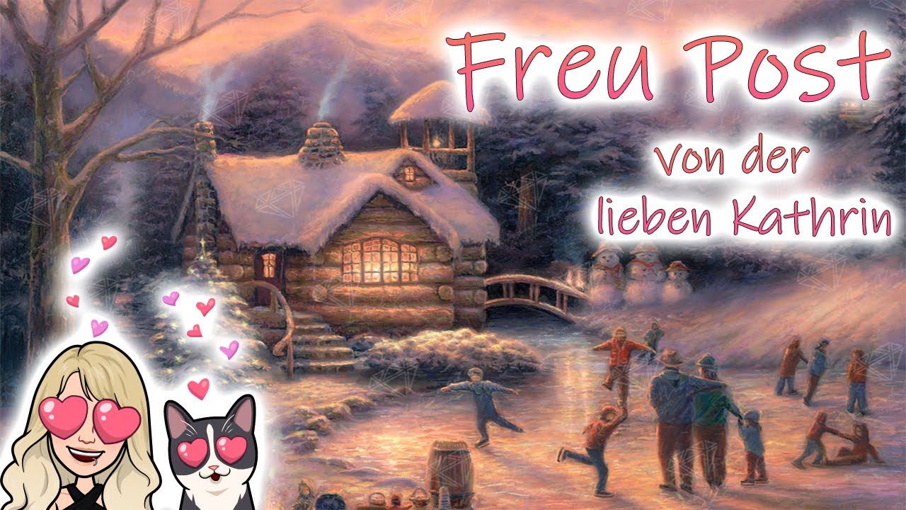 Diamond Painting | Freu Post von der lieben Kathrin | Chuck Pinson Träume werden war