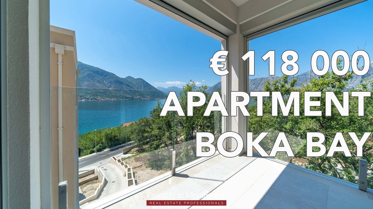 &euro; 118 000 One bedroom apartment near Kotor || Property in Montenegro