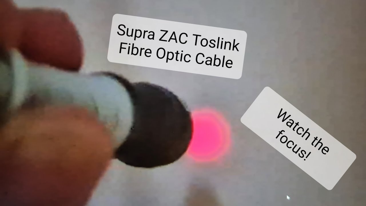 Supra ZAC Toslink Cable VS my old one :)