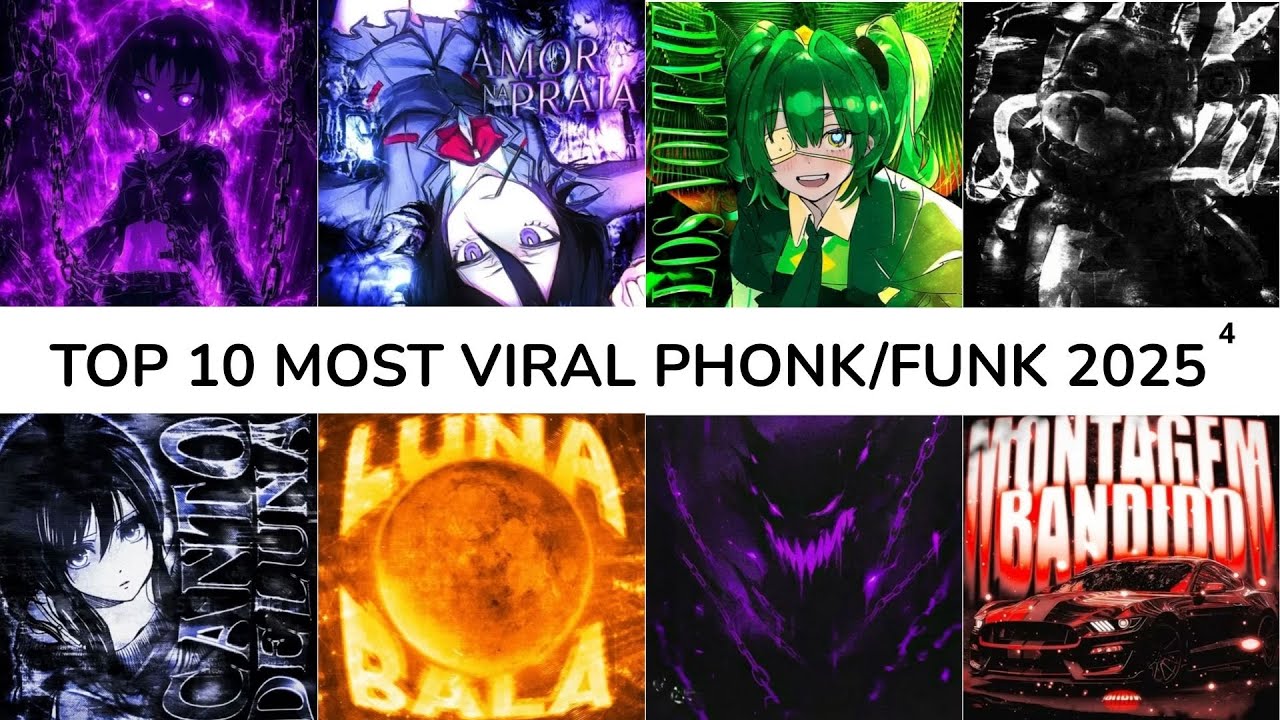 🔥 The Hottest Phonk & Funk Tracks of 2025 – Top 10 Viral Hits #4 🎵