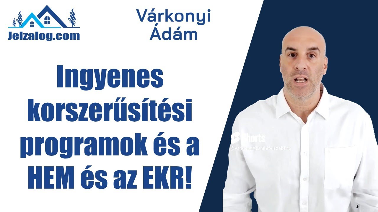 Ingyenes korszerűs&iacute;t&eacute;si programok &eacute;s a HEM &eacute;s az EKR!