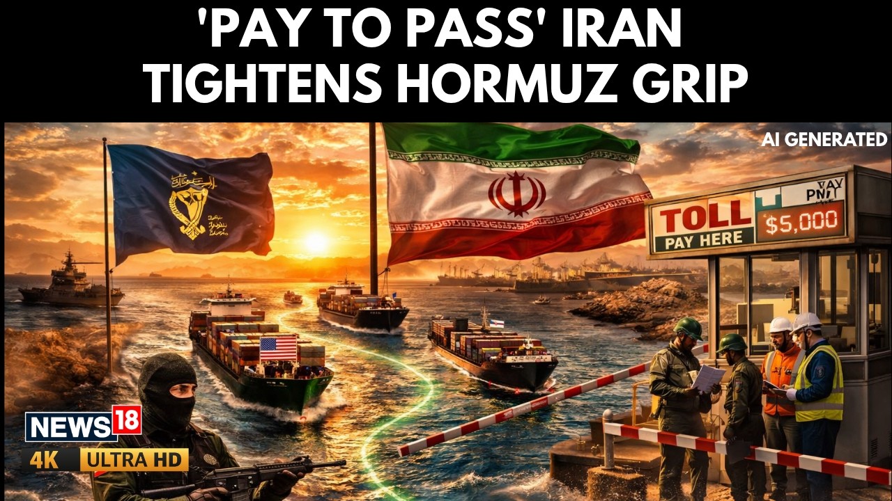Iran&rsquo;s &lsquo;Toll Booth&rsquo; Plan To Control Strait Of Hormuz | Iran Moves To Charge Ships | N18G | 4K Video